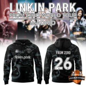 Linkin Park From Zero World Tour Madrid 26 T-Shirt