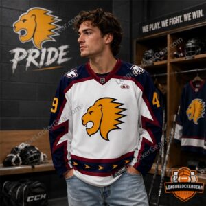 NHL Lions de Trois-Rivières 4LK Hockey Jersey
