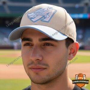 Anaheim Angels 40th Anniversary Beige Light Hat