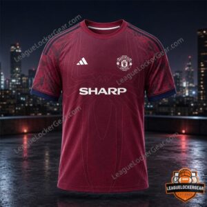 Manchester United Spider-Man Crossover Concept Football Jersey