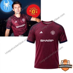 Manchester United Spider-Man Crossover Concept Football Jersey