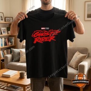 Marvel Studios Ghost Rider flaming logo T-Shirt