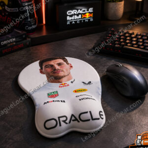Max Verstappen F1 Oracle Red Bull Racing Ergonomic Mouse Pad