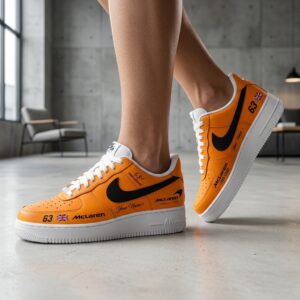 McLaren Formula 1 Team 63rd Anniversary Custom Sneakers