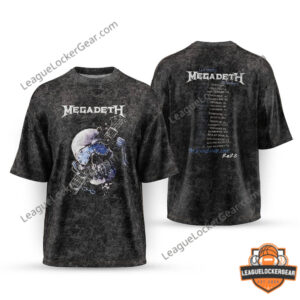Megadeth LET THERE BE BLOOD Tour THIS WAS OUR LIFE 2026 Washed T-Shirt