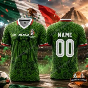 Disney Mexico World Cup Minnie Mouse Guadalupe 2026 Soccer Jersey