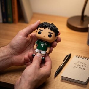 Mexico Gilberto Mora 2026 World Cup Funko Pop Figure