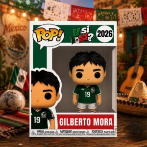 Mexico Gilberto Mora 2026 World Cup Funko Pop Figure