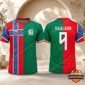 Erling Haaland Norway Mexico World Cup 2026 Soccer Jersey