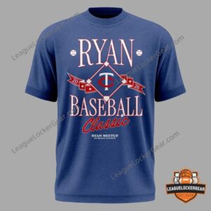Minnesota Twins Ryan Baseball Classic 2026 Ryan Meetup T-Shirt
