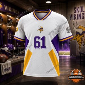 NFL Minnesota Vikings New Football Jersey Shirt 2026
