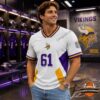 NFL Minnesota Vikings New Football Jersey Shirt 2026