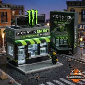 Monster Energy 24th Anniversary 2002-2026 Building Block Set