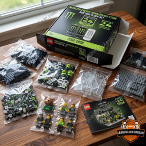 Monster Energy 24th Anniversary Original Store Building Block Set