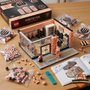 Monster Energy 24th Anniversary Peachy Keen Store Building Set