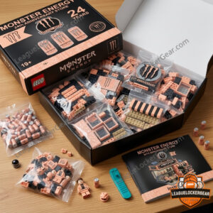 Monster Energy 24th Anniversary Peachy Keen Store Building Set