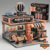 Monster Energy 24th Anniversary Peachy Keen Store Building Set