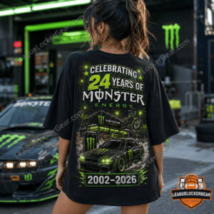 Monster Energy 24th Anniversary 3D T-Shirt