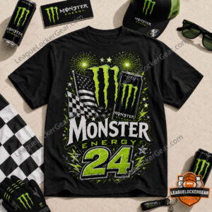 Monster Energy 24th Anniversary 3D T-Shirt