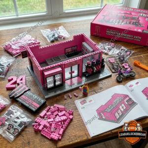 Monster Energy 24th Pipeline Punch Anniversary Store Building Block Set