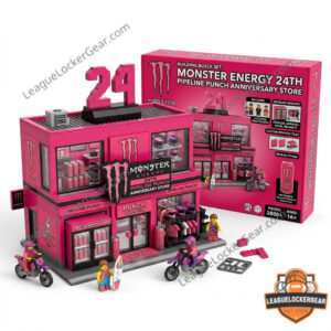 Monster Energy 24th Pipeline Punch Anniversary Store Building Block Set