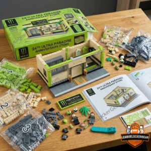 Monster Energy 24th Ultra Paradise Anniversary Store Building Block Set