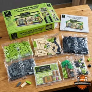 Monster Energy 24th Ultra Paradise Anniversary Store Building Block Set