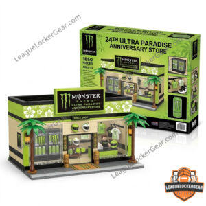 Monster Energy 24th Ultra Paradise Anniversary Store Building Block Set