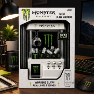 Monster Energy Mini Claw Machine Figure
