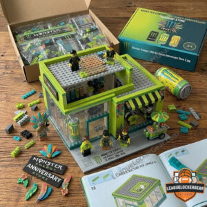Monster Energy Rio Punch Anniversary Flagship Store Building Block Set