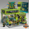Monster Energy Rio Punch Anniversary Flagship Store Building Block Set