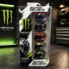 Monster Energy Super Helmets 5-Pack Mini Helmets