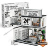 Monster Energy Ultra White 24th Anniversary Building Block Set
