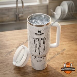 Monster Energy Ultra White Claw Logo Stanley Tumbler