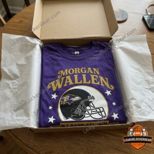 Morgan Wallen Baltimore Ravens Still The Problem Tour 2026 MT Bank Stadium T-Shirt