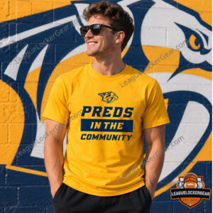 Nashville Predators In The Community T-Shirt