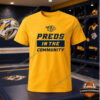 Nashville Predators In The Community T-Shirt