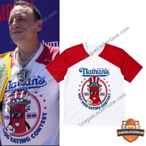 Joey Chestnut Nathan's Hot Dog Contest Jersey Shirt