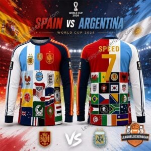 IShowSpeed All Countries 2026 World Cup Mashup Jersey