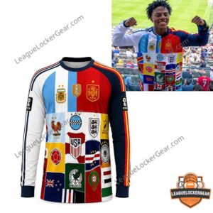 IShowSpeed All Countries 2026 World Cup Mashup Jersey
