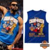 New York Knicks Champ Hausen NBA Finals 2026 Champions Tank Top