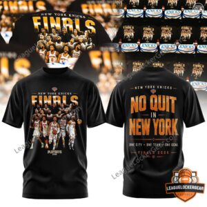New York Knicks Finals 2026 Playoffs Team Roster T-Shirt