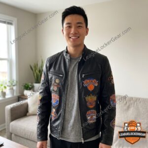 New York Knicks NBA Finals 2026 Champions Leather Jacket