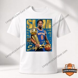 Knicks OG Anunoby SLAM 2026 Trophy T-Shirt