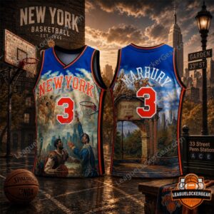Jon Stan x Mitchell Ness Stephon Marbury Hardwood Jersey