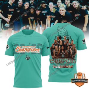 New York Liberty 2026 Commissioner's Cup Champions T-Shirt