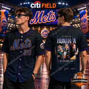 New York Mets HUNTR/X The Takedown Tour K-POP Baseball Jersey