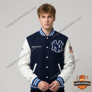 New York Yankees Jay-Z Heart of the City Varsity Jacket