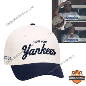 New York Yankees Jalen Brunson In 5 2026 Baseball Cap