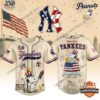 New York Yankees Peanuts America 250th Anniversary 2026 Baseball Jersey